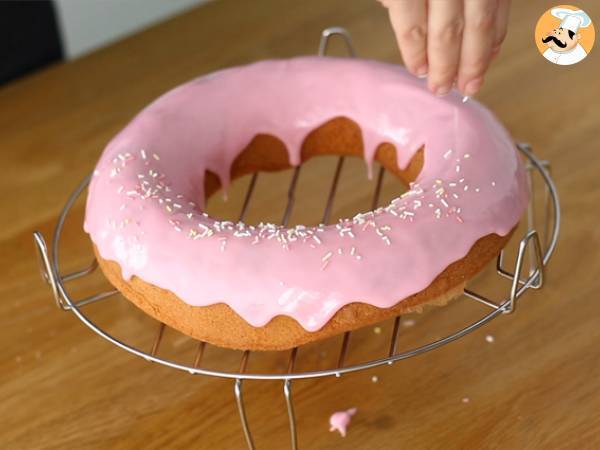 Donut cake (giant xxl donut) - Preparation step 8