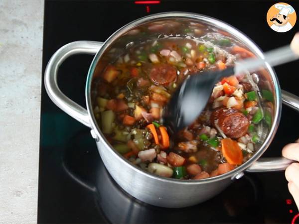 Spanish lentils - Preparation step 5