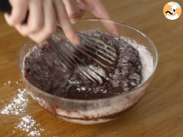 Zebra cake, the exotic marble cake (italian marble cake) - Preparation step 3