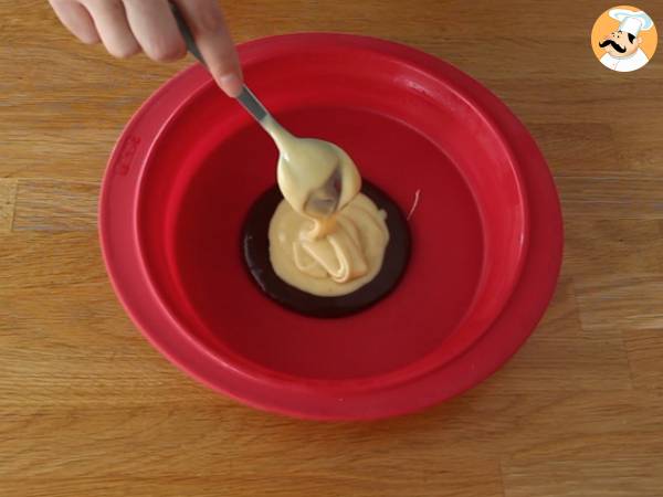 Zebra cake, the exotic marble cake (italian marble cake) - Preparation step 5