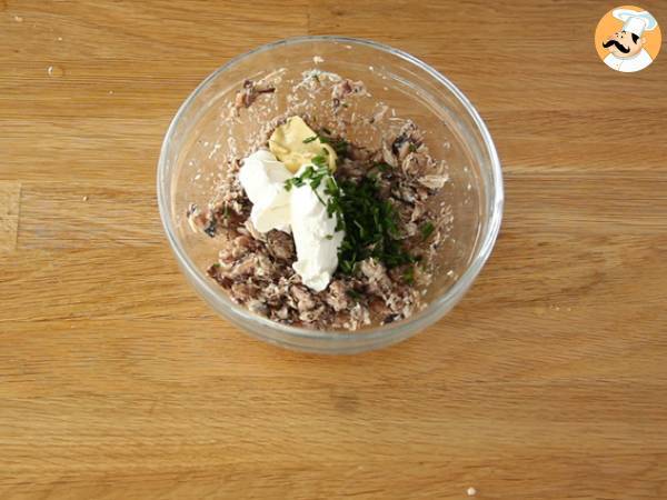 Quick and easy sardine rillettes - Preparation step 3