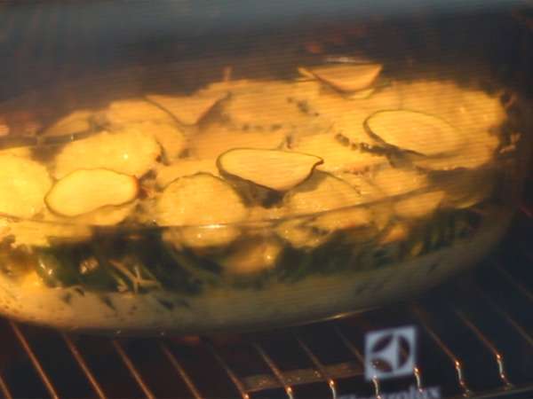 Simple zucchini gratin - Preparation step 4