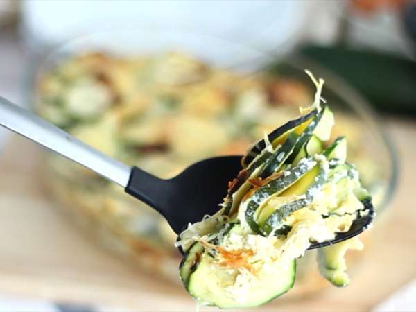 Simple zucchini gratin - Preparation step 5