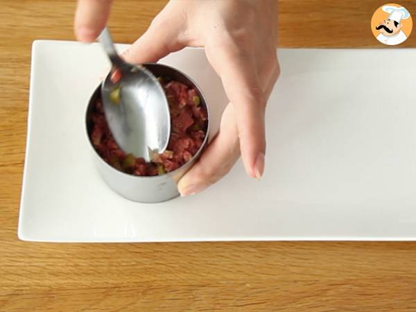 Beef tartare - Preparation step 3