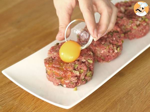 Beef tartare - Preparation step 5