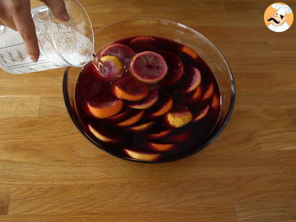 Citrus sangria - Preparation step 3