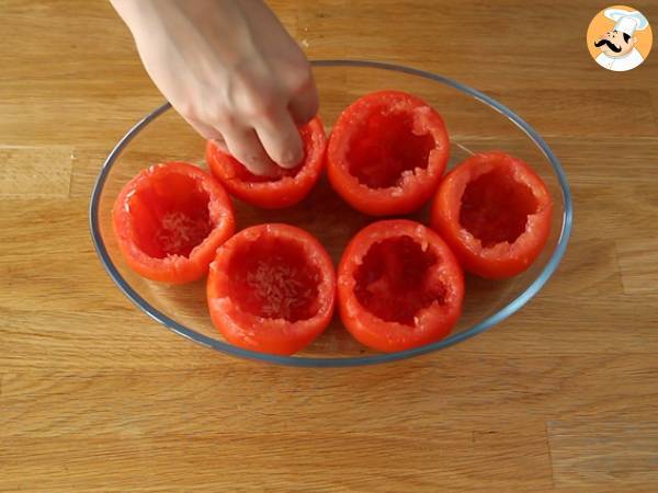 Quick and easy stuffed tomatoes - Preparation step 4