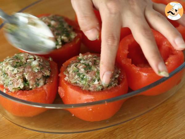 Quick and easy stuffed tomatoes - Preparation step 5