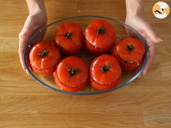 Quick and easy stuffed tomatoes - Preparation step 6