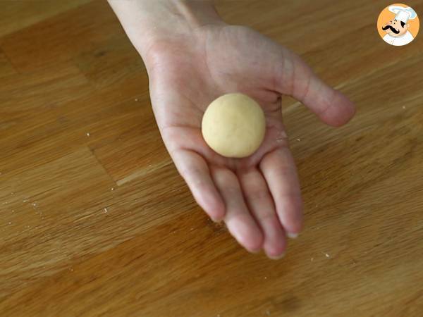 Pão de queijo, brazilian cheese bread - Preparation step 5