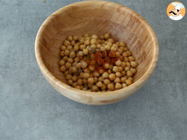 Roasted chickpeas with curry - Preparation step 1