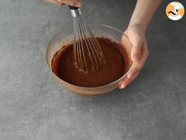 Chocolate pear cake - Preparation step 3