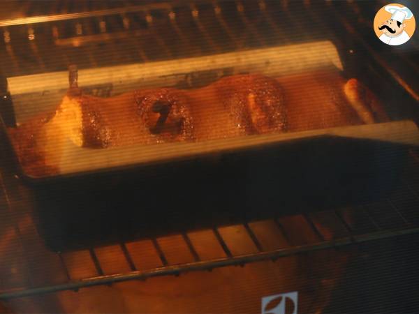 Chocolate pear cake - Preparation step 5