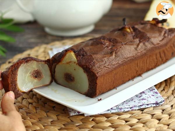 Chocolate pear cake - Preparation step 6