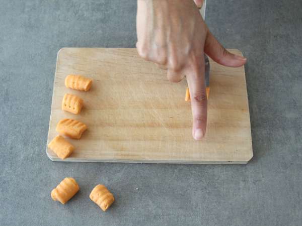 Sweet potato gnocchi (easy gnocchi) - Preparation step 4