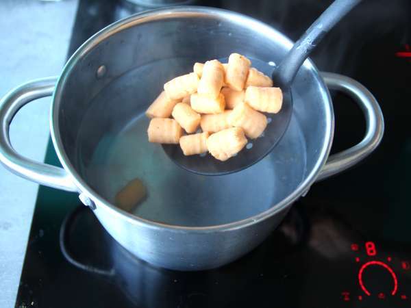 Sweet potato gnocchi (easy gnocchi) - Preparation step 5