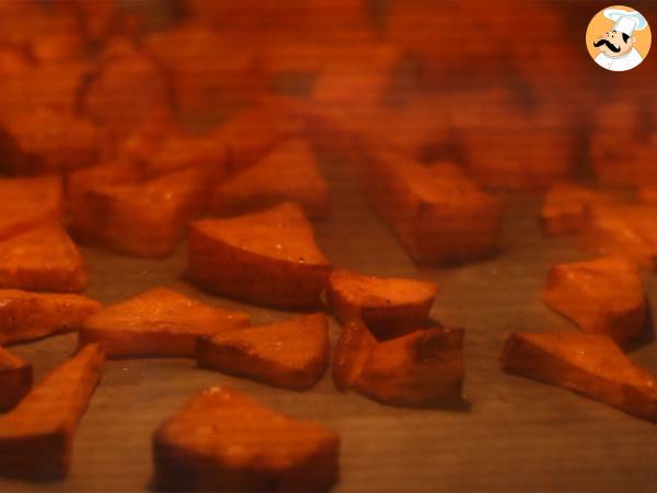 Lentil salad with sweet potatoes - Preparation step 2