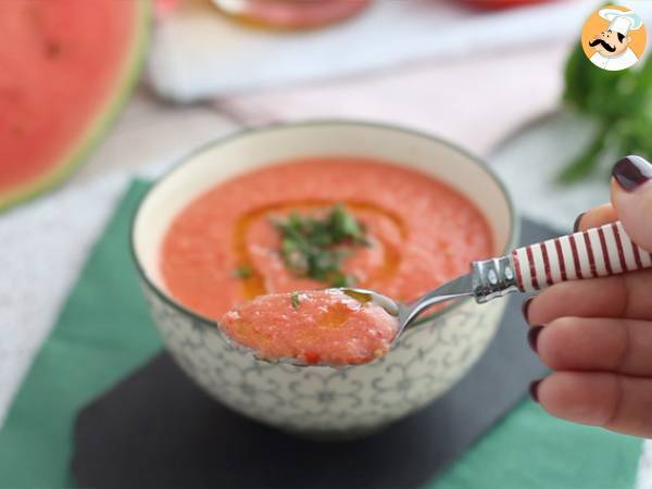 Chilled watermelon and tomato soup - Preparation step 3