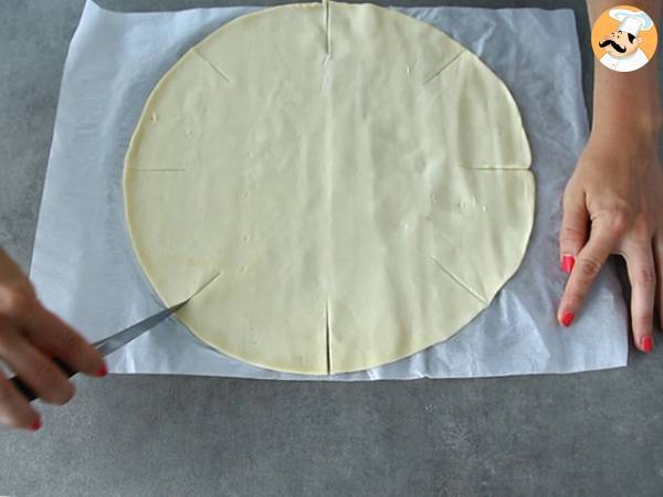 Flaky star fruit tart - Preparation step 1