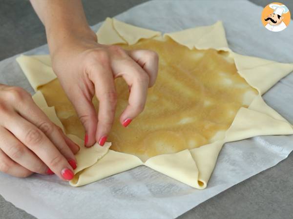 Flaky star fruit tart - Preparation step 2