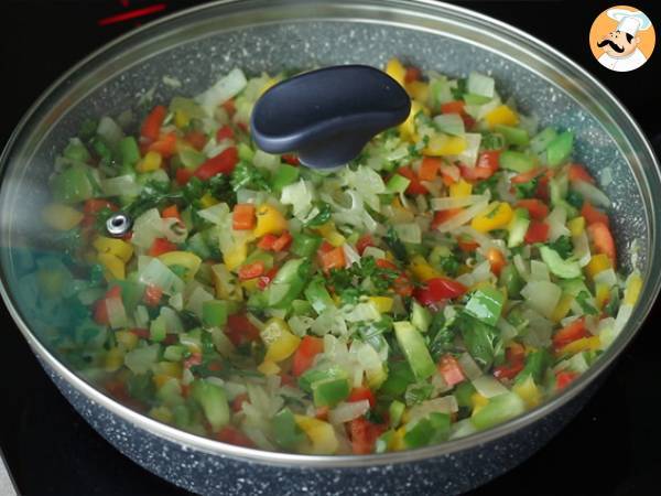 Easy chakchouka recipe - Preparation step 3