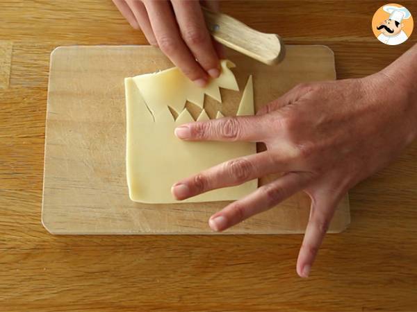 Monster burger for halloween - Preparation step 1