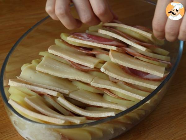 Raclette gratin - Preparation step 4