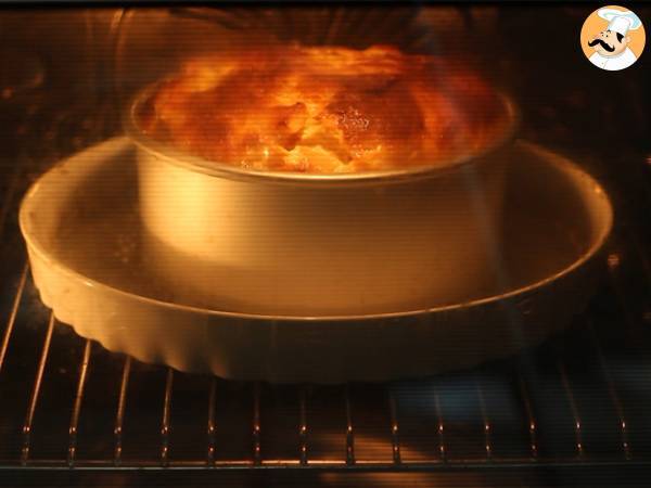 Apple and caramel croissant pudding - Preparation step 7