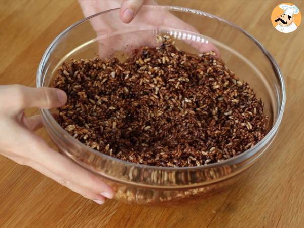 Chocolate puffed rice - coco pops copycat - Preparation step 4