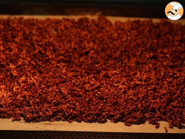 Chocolate puffed rice - coco pops copycat - Preparation step 5