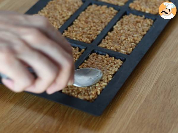 Puffed rice bars with peanut butter - Preparation step 6