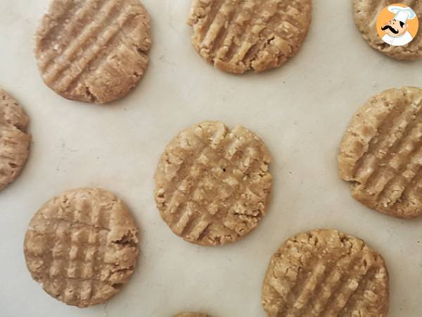 Peanut butter cookies - no added sugar - Preparation step 4