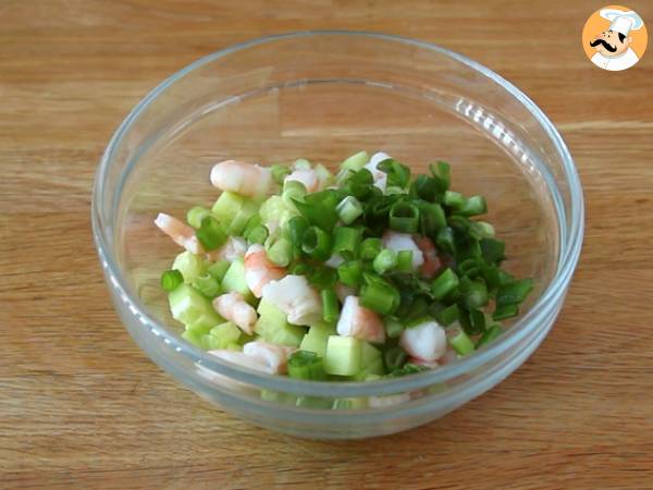 Prawn sandwich with brioche (prawn roll) - Preparation step 2