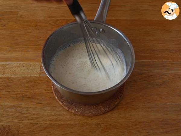 Craquelin topped vanilla cream puffs - Preparation step 5