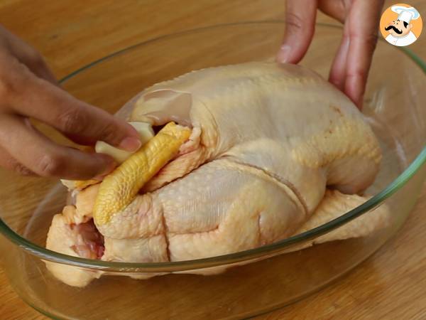 How to bake a chicken in the oven? - Preparation step 1