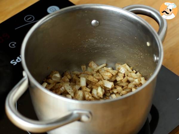 Easy red lentil dahl - Preparation step 2