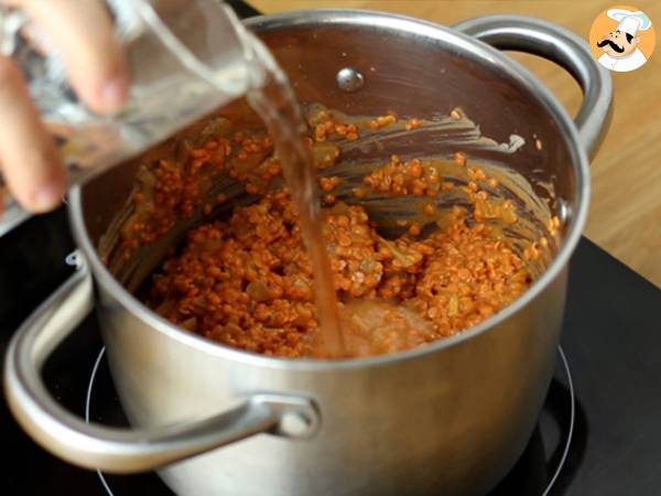 Easy red lentil dahl - Preparation step 4