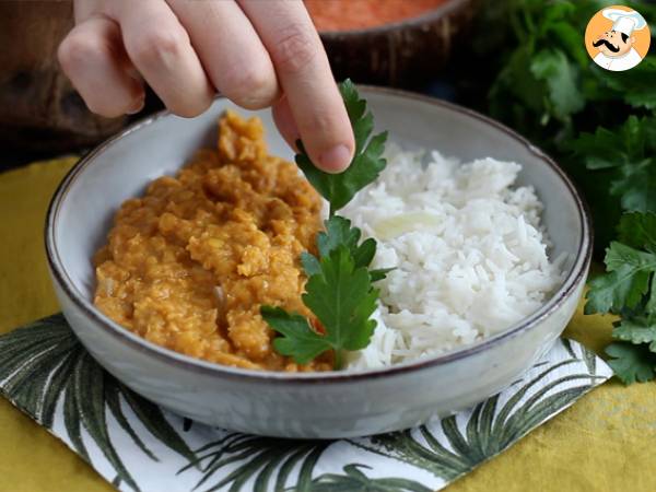 Easy red lentil dahl - Preparation step 6