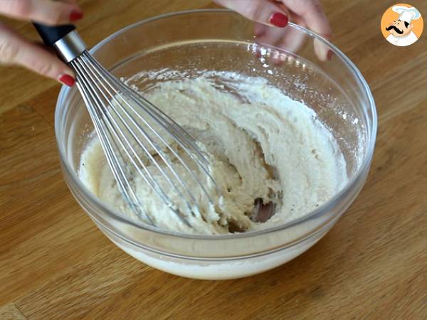 Vegan gluten-free chocolate-centered muffins - Preparation step 2