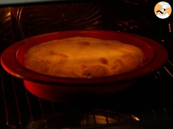 Spinach, ricotta, and egg pie - italian torta pasqualina - Preparation step 8