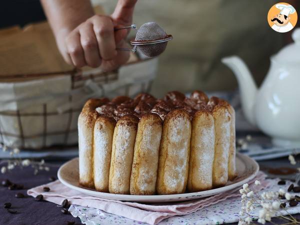 Delicious eggless tiramisu charlotte - Preparation step 7