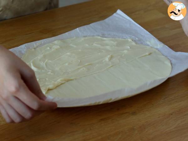 Flaky vanilla twists with pastry cream - Preparation step 5