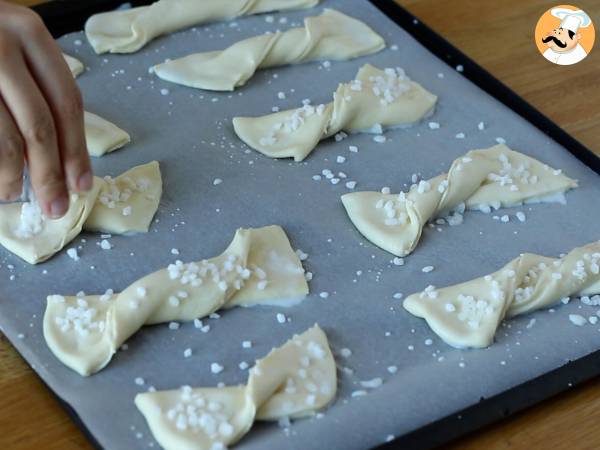 Flaky vanilla twists with pastry cream - Preparation step 7