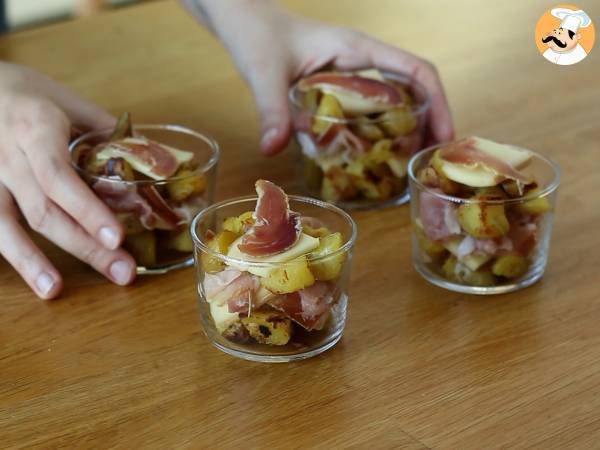 Raclette verrines (without a machine): enjoy it even as an appetizer - Preparation step 5