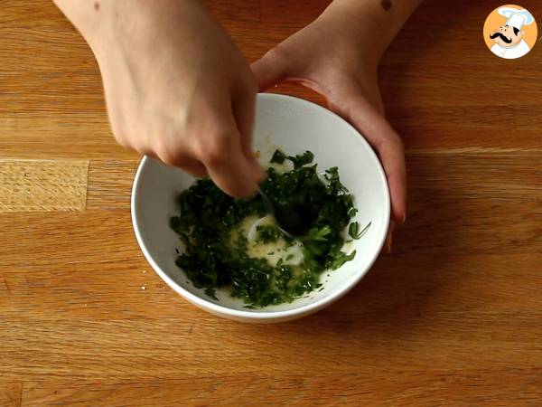 Cheese twists with cheese and parsley: the must-have appetizer - Preparation step 6