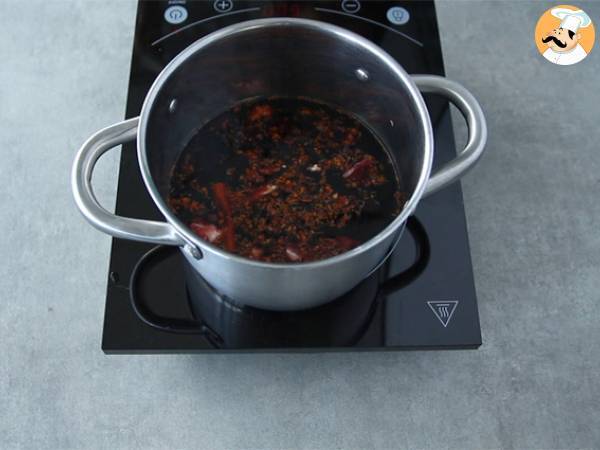 Mulled wine - french vin chaud, spicy and comforting - Preparation step 2