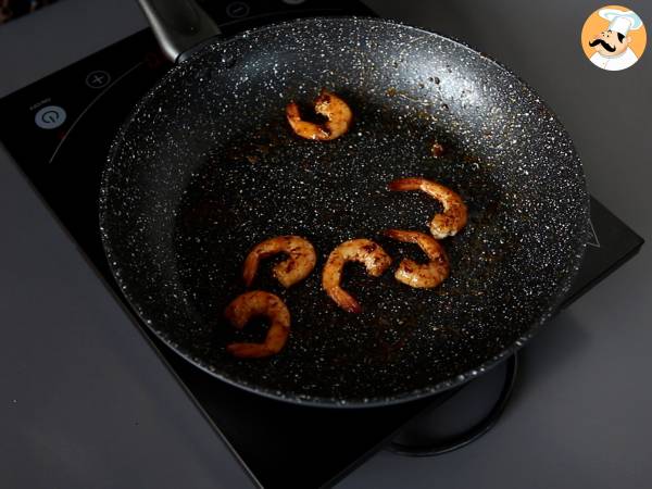 Prawn and mango verrines - Preparation step 3