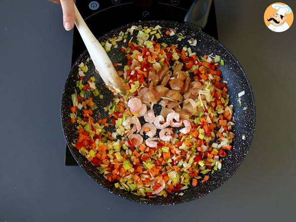 Nasi goreng, zero waste indonesian meal - Preparation step 5