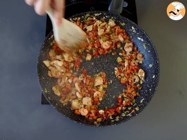 Nasi goreng, zero waste indonesian meal - Preparation step 6