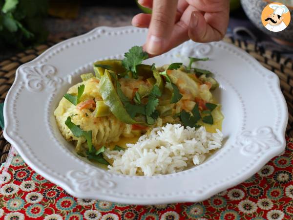 Sea bream simmered in coconut milk - the fish dish you will love - Preparation step 7